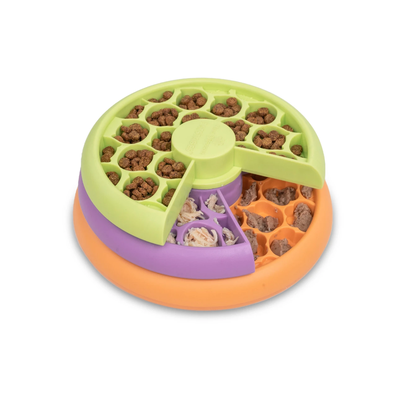 Petstages Kitty Lickin' Layers Cat Fun Feeder Treat Puzzle Kedi Mama Kabı - 71090