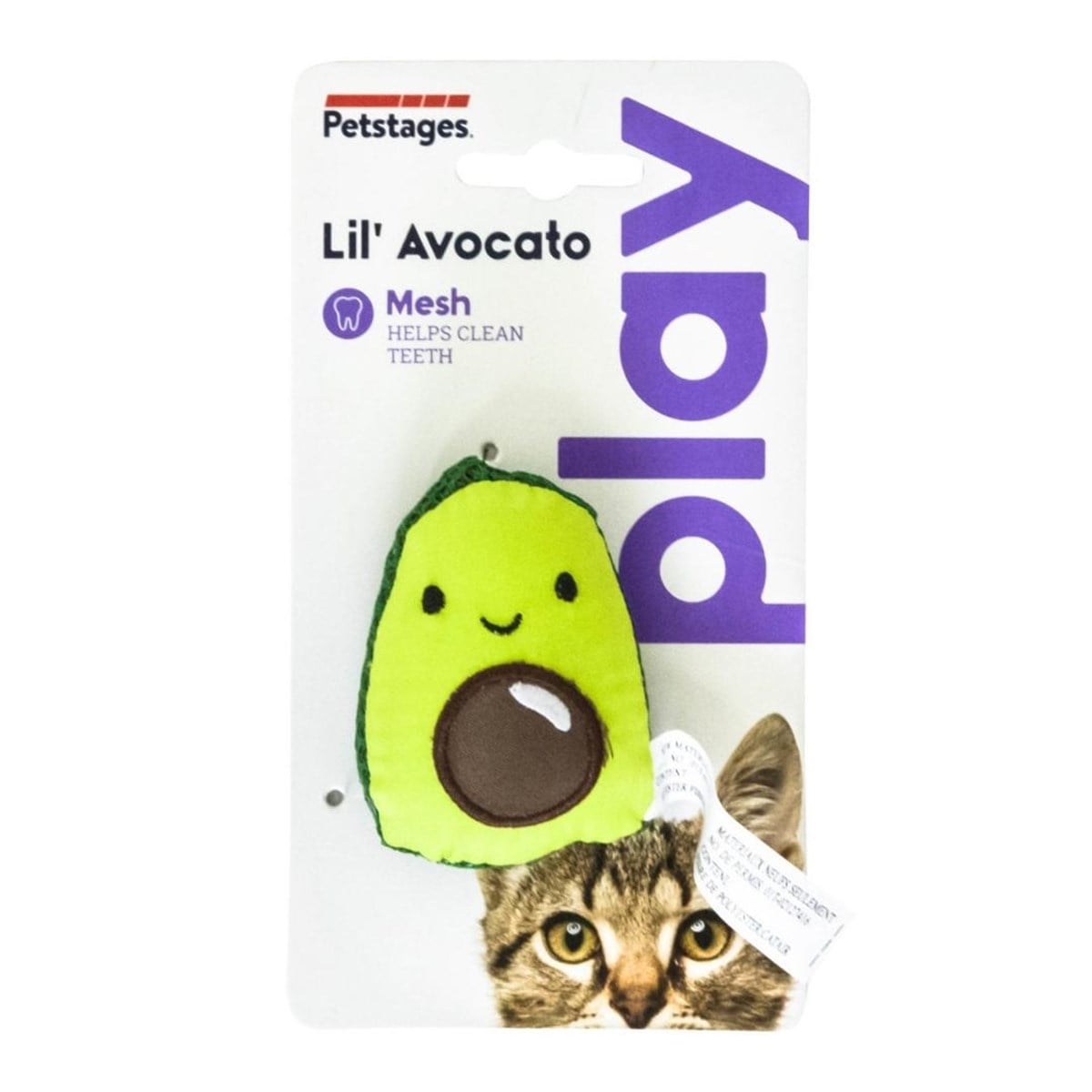 Petstages Lil' Avocato Diş Sağlığı Kedi Çiğneme Oyuncağı