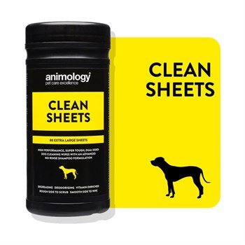 Animology Clean Sheets (80 pack) - ACS80