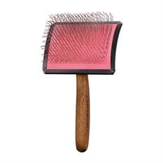 Artero Simba - Curved Slicker Brush M Pink Pin 0,45 x 27 mm. - P996