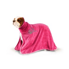 Show Tech+ Dry Dude Medium Hot Pink Bathrobe - 33STP009