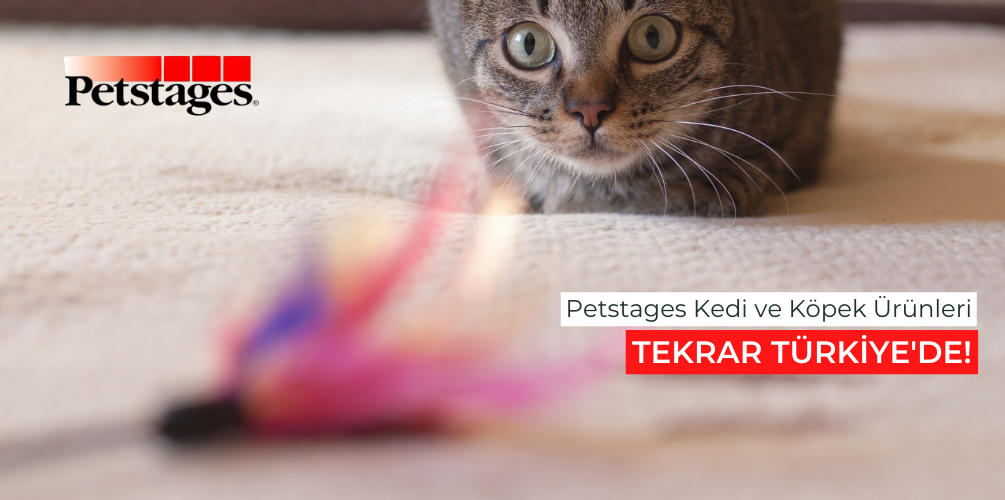 Petstages Ürünleri Tüm çeşitleriyle Stoklarımızda
