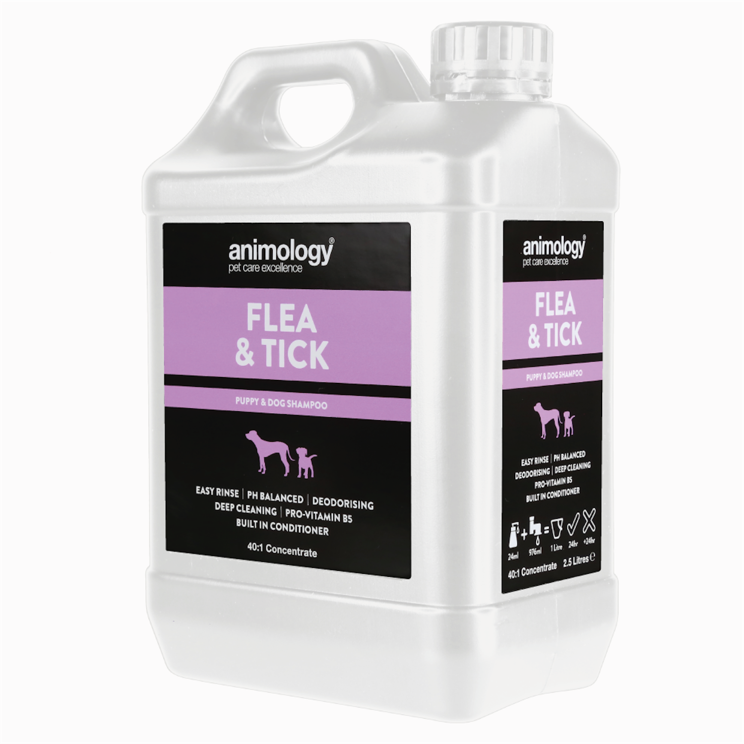 Animology Flea Tick Shampoo 40:1 Konsantre Köpek Şampuanı 2.5 Lt - AFTPRO25