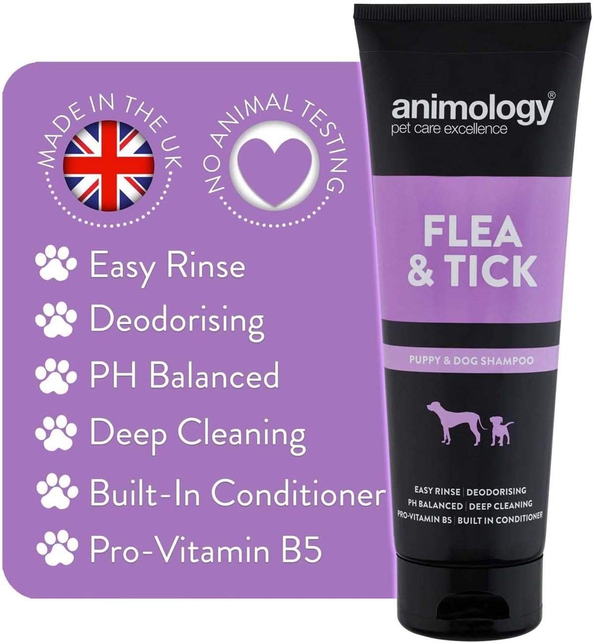 Animology Flea Tick Shampoo Köpek Şampuanı 250 ML AFT250 5060180810061