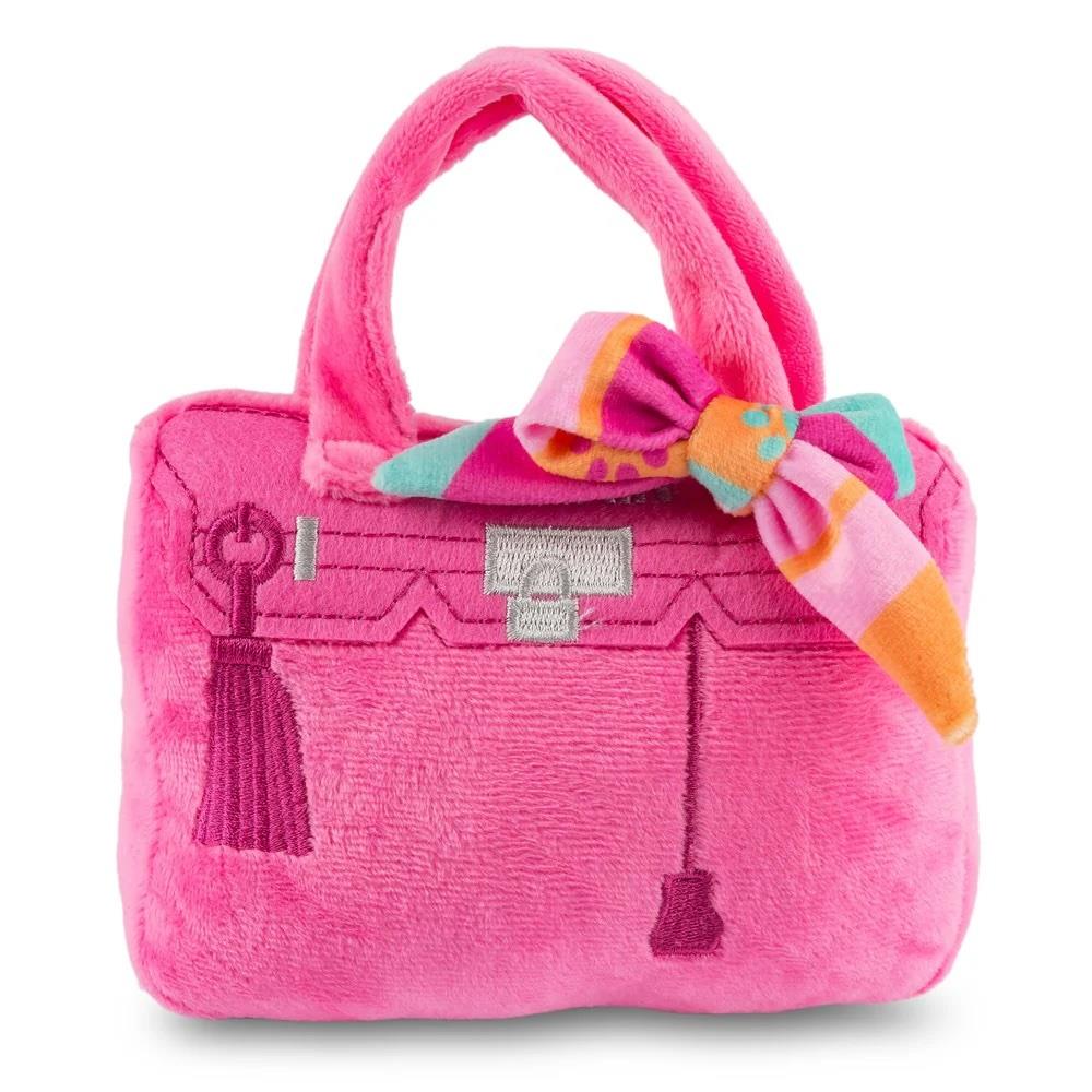 Barkin Bag -*CHIC DOGGIE* Pink w/ Scarf - HDD-084- LG