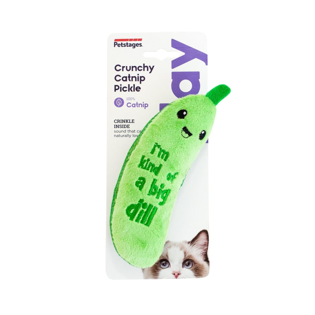 Crunchy Pickle Kicker Grn - 70379M Kedi Oyuncağı