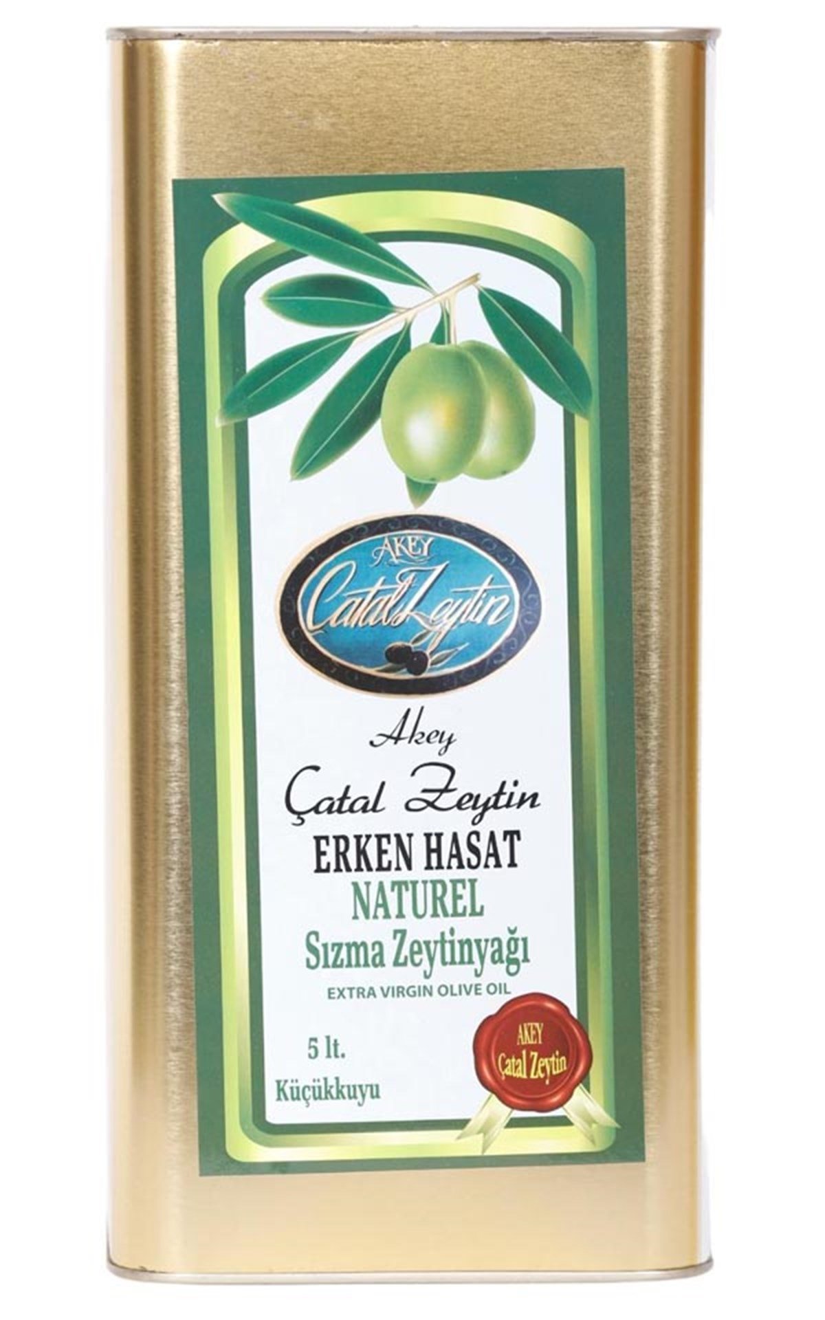Erken Hasat Naturel Sızma Zeytinyağı 5 lt
