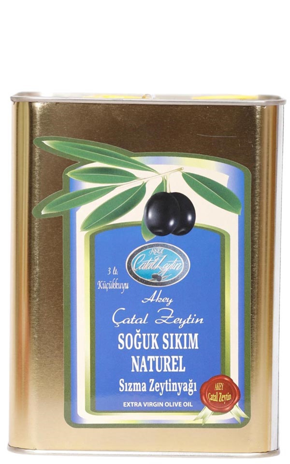 Erken Hasat Soğuk Sıkım Zeytinyağı 3 lt