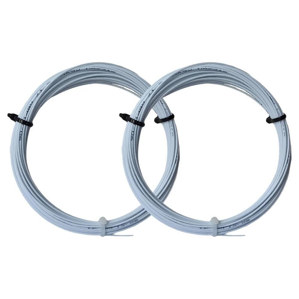 2 Adet Wilson Revolve Spin 1,25 mm. Kordaj 12 Metre Beyaz