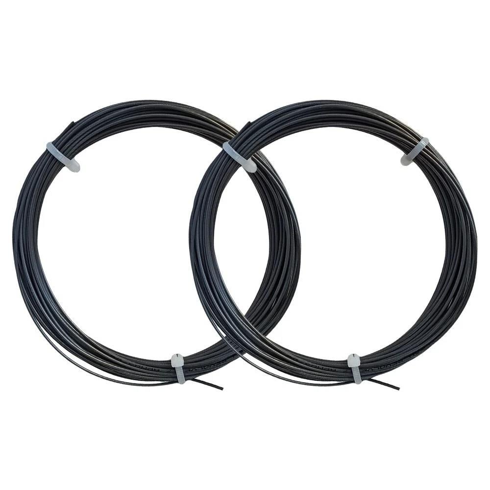 2 Adet Wilson Revolve Spin 1,25 mm. Kordaj 12 Metre Siyah