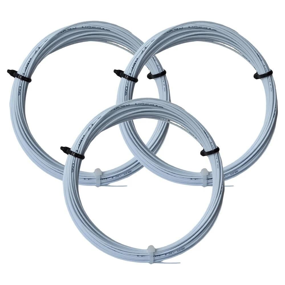 3 Adet Wilson Revolve Spin 1,25 mm. Kordaj 12 Metre Beyaz