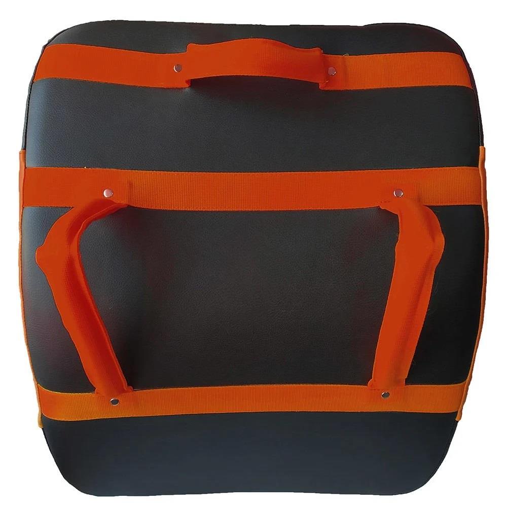 Leon Curved Büyük Boy Darbe Yastığı Kick-Boks Lowkick Pads Kırmızı