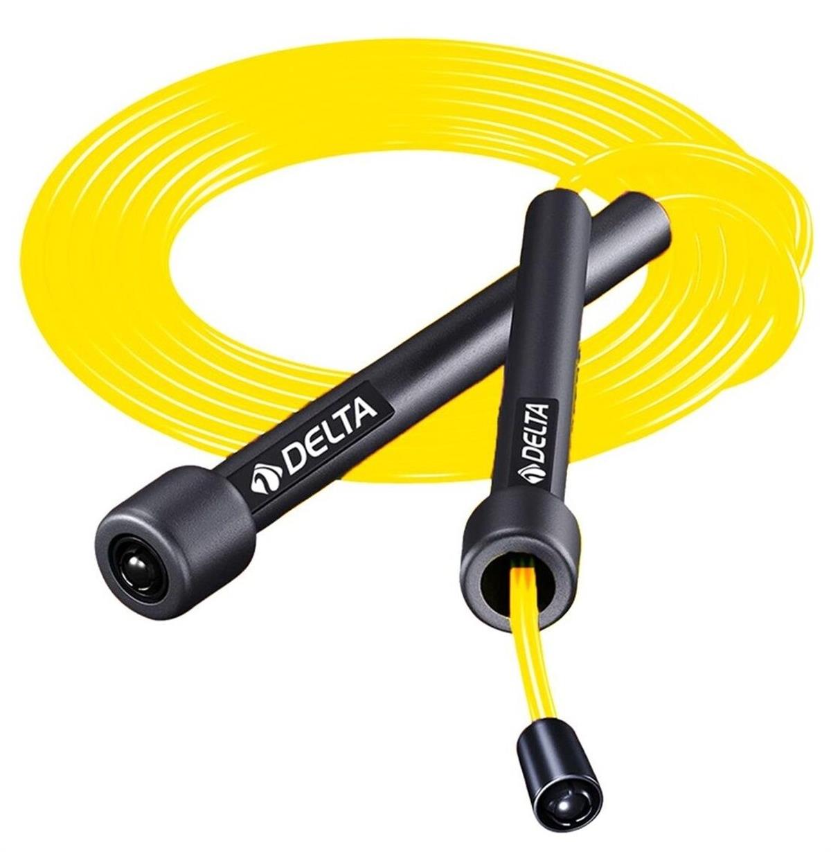 Delta Ayarlanabilir Atlama İpi Sarı Renk