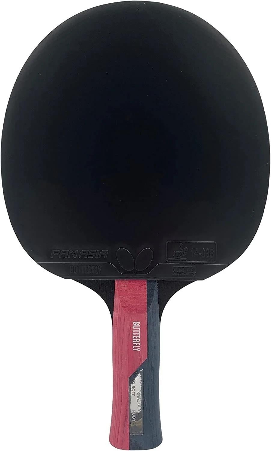 Butterfly Timo Boll Ruby Masa Tenisi Raketi ITTF Onaylı