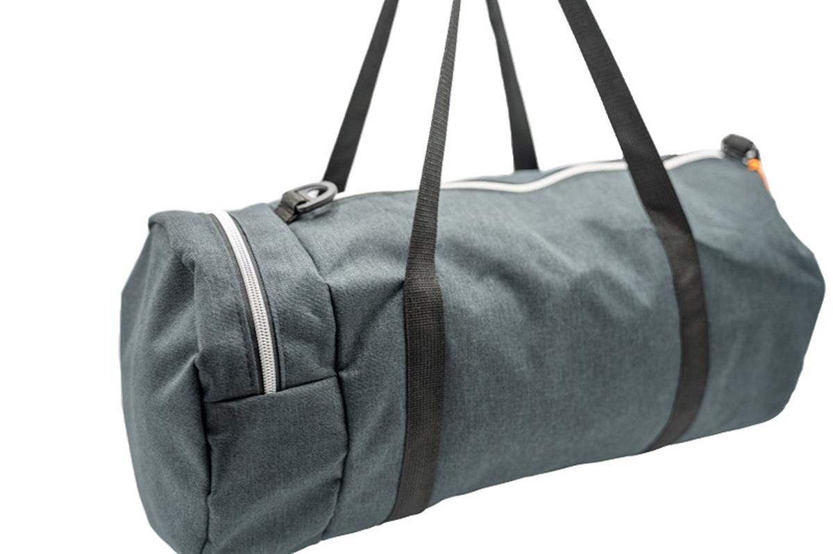 Starion Slindir Çok Amaçlı Spor Çantası Gri