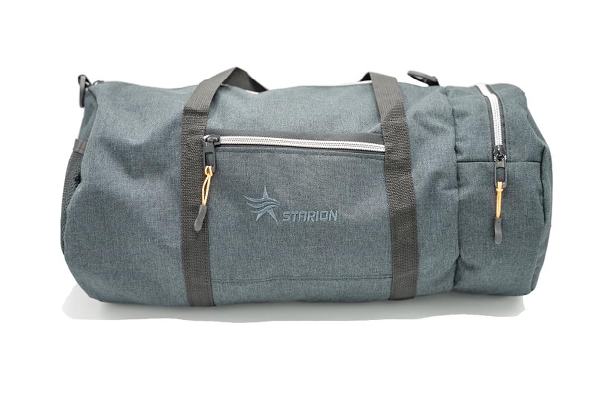 Starion Slindir Çok Amaçlı Spor Çantası Gri