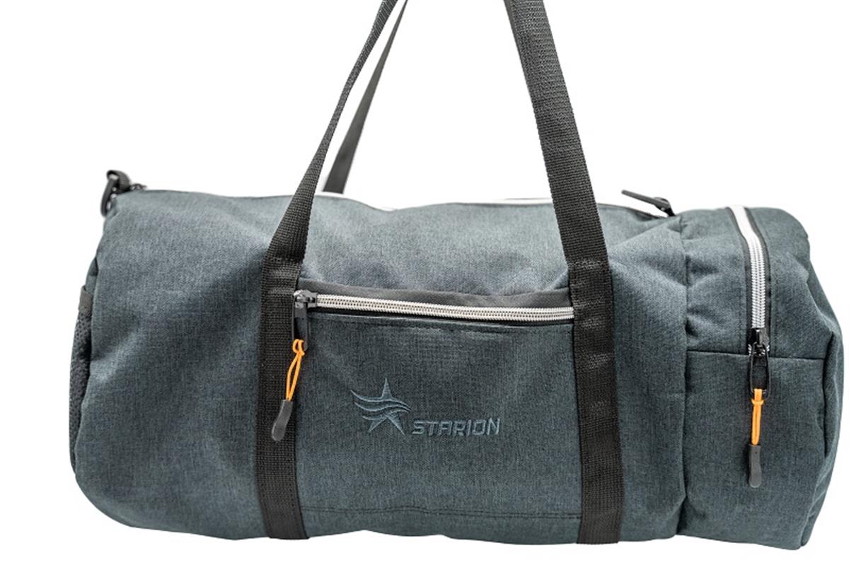 Starion Slindir Çok Amaçlı Spor Çantası Gri
