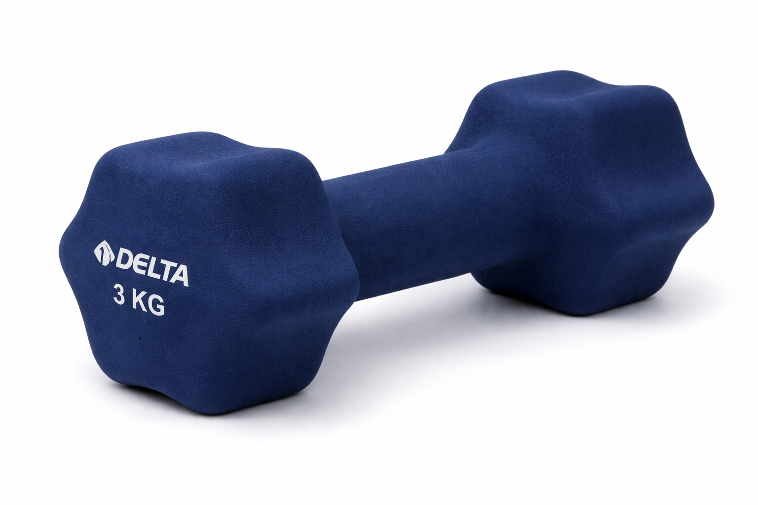Delta 3 kg. 1 Adet Neopren Dambıl Lacivert