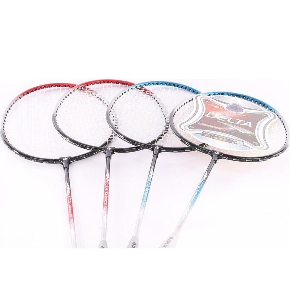 Delta 4 Adet Badminton Raketi ve 3 Top Seti