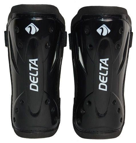 Delta Çift Cırtlı Tekmelik Futbolcu Tekmeliği Siyah