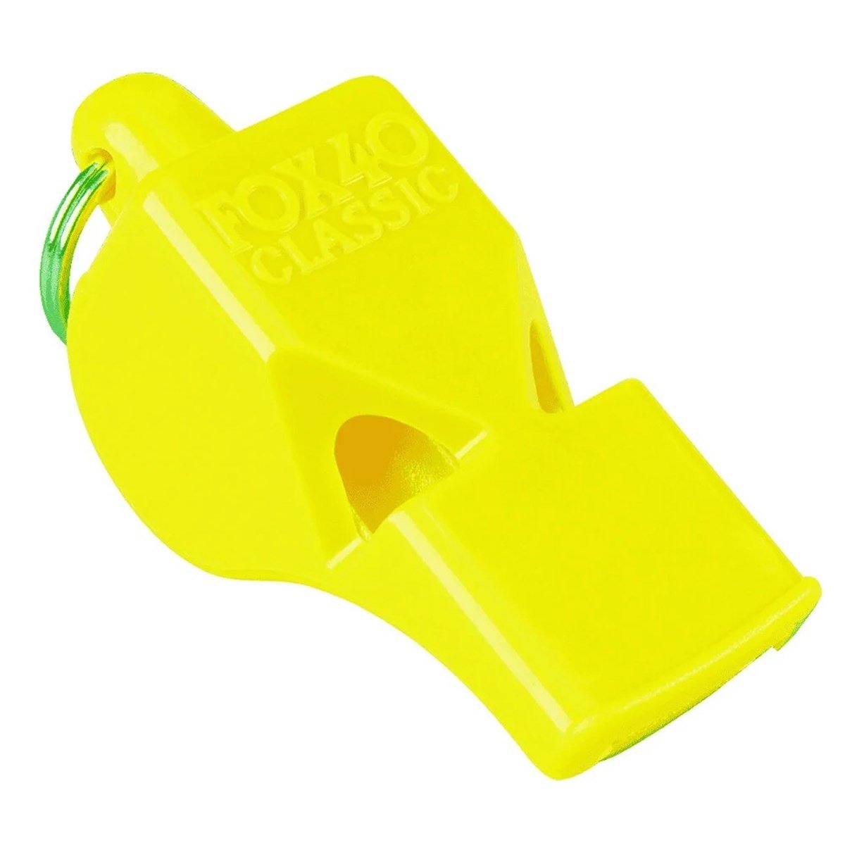 Fox 40 9902-1300 Classic Hakem-Antrenör Düdüğü Fosfor Sarı