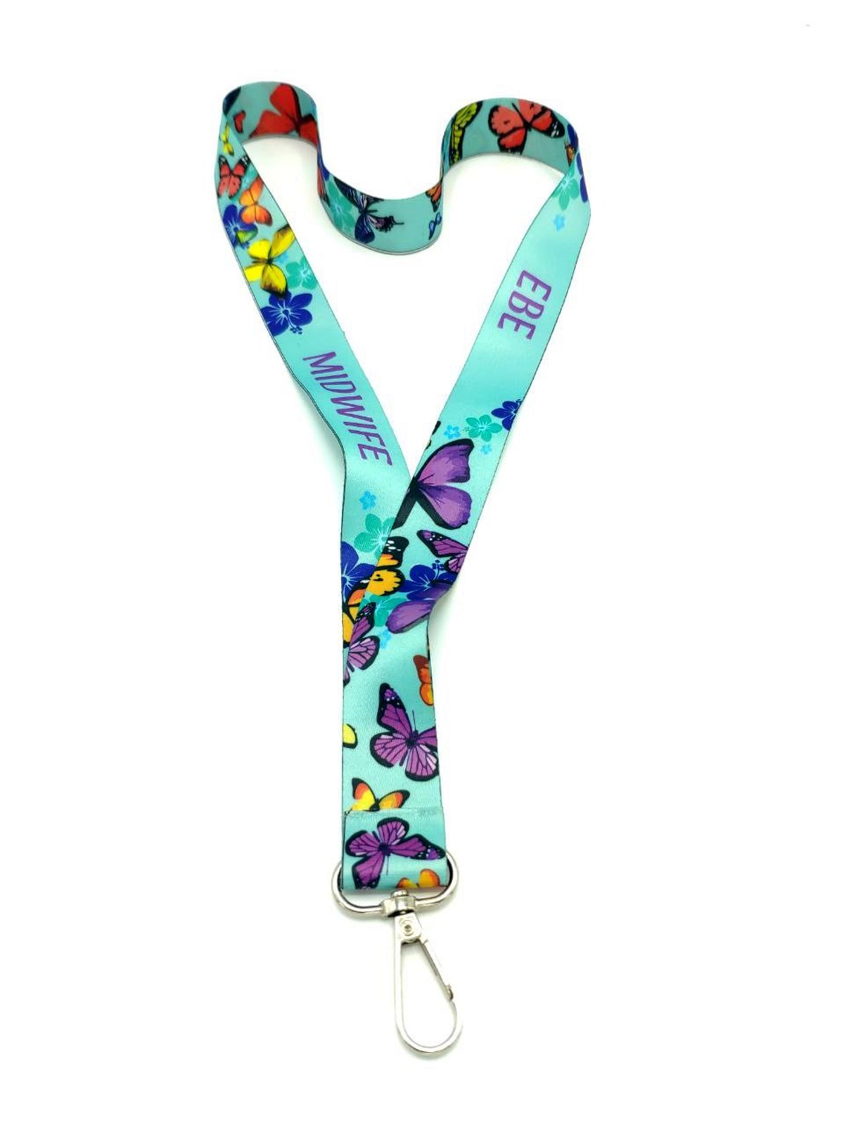 Ebe Çiçek Desenli Boyun Askısı 