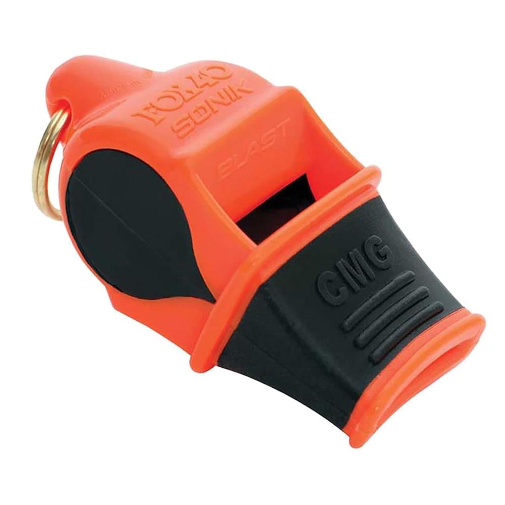 Fox 40 Sonik Blast CMG Hakem Düdüğü & Düdük İpi Siyah & Turuncu