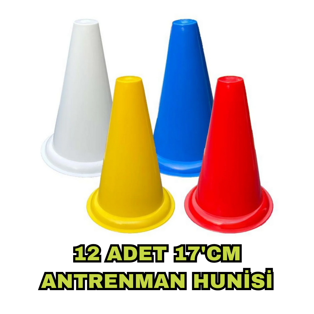 Kodispa 12li 17cm Hunili Kare Çanaklı Antrenman Seti