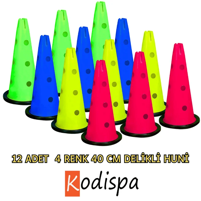 Kodispa 40cm Delikli Hunili Çubuklu Antrenman Seti