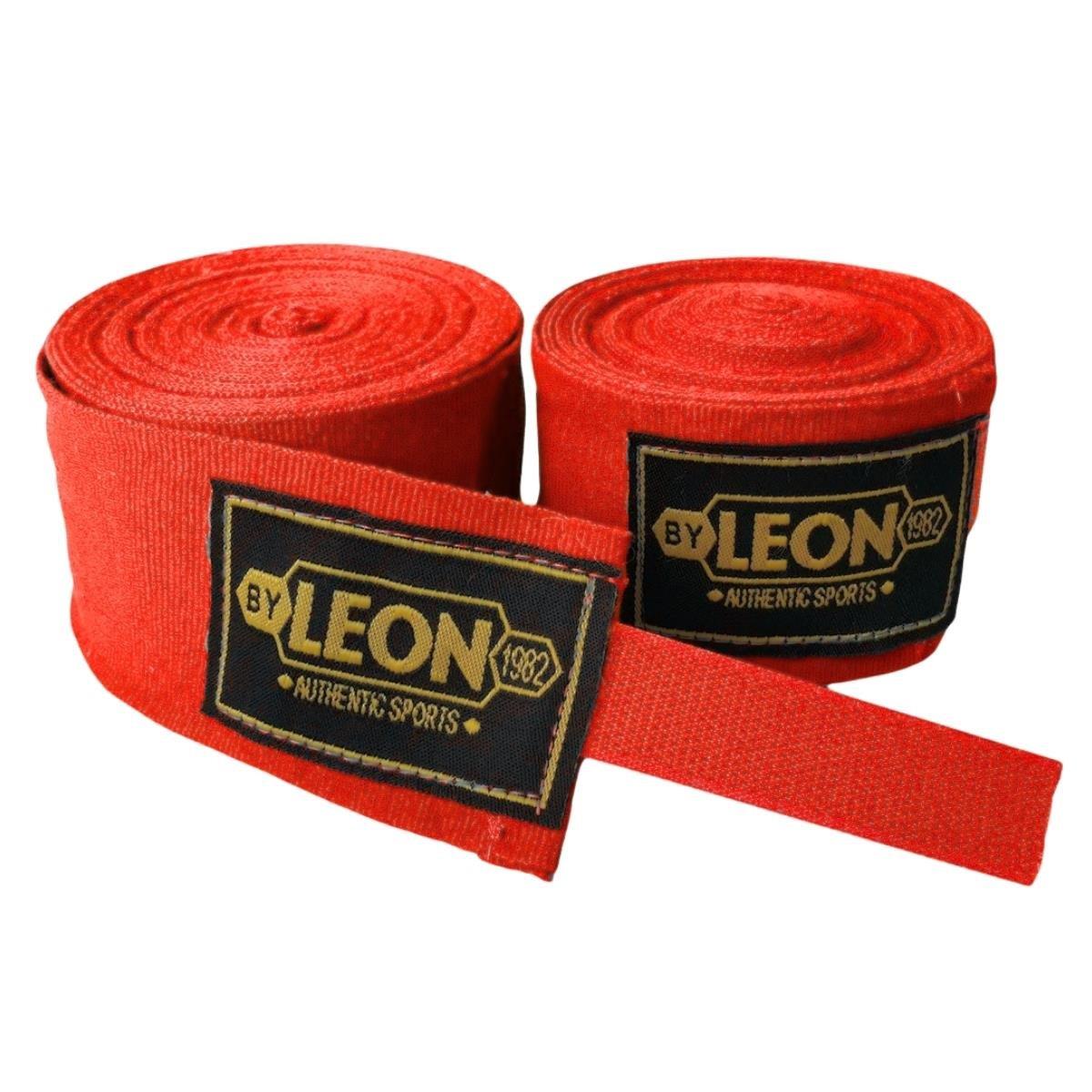 Leon Elastik Boks, Kick Boks ve Muay Thai Bandajı 3,5 Metre Turuncu