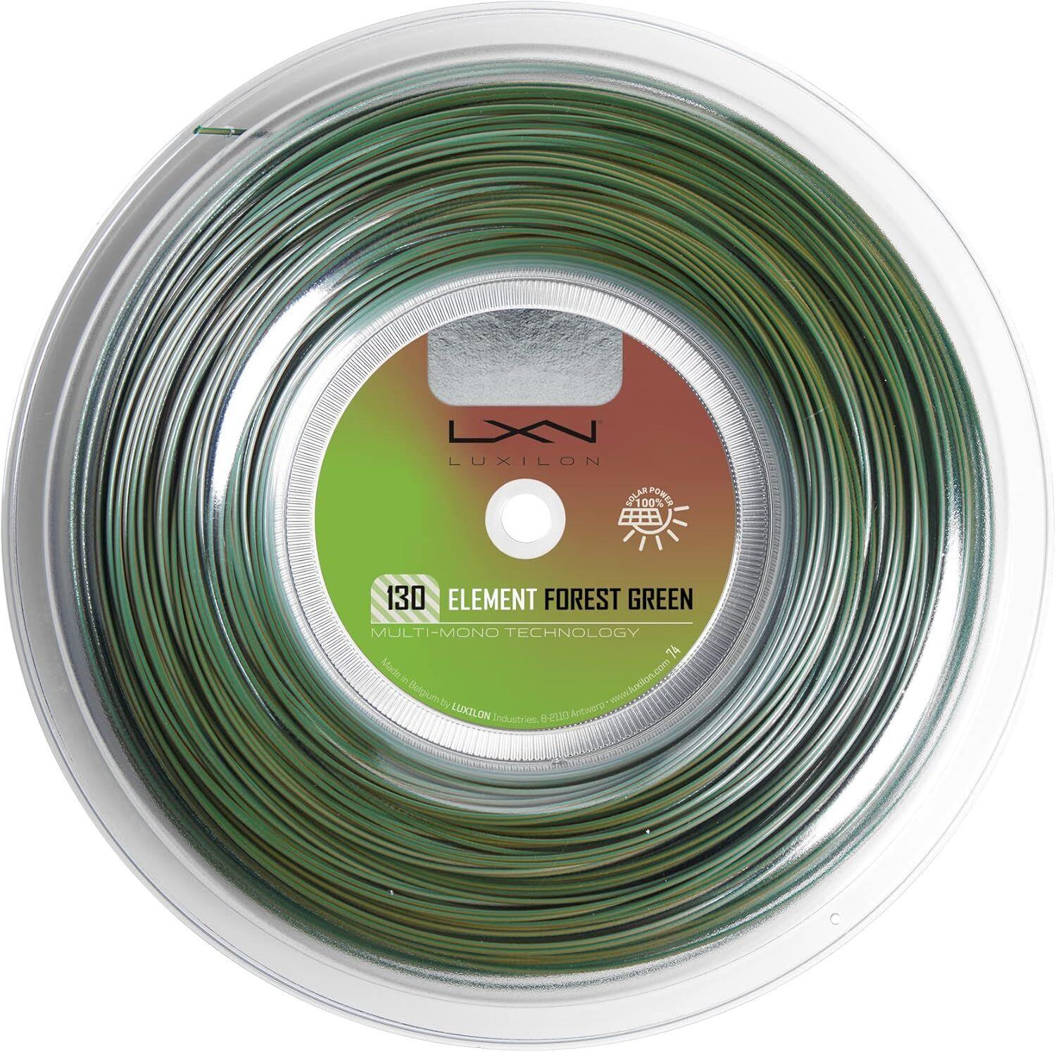 Luxilon 130 Element 1,30 mm. Rulo Kordaj Orman Yeşili
