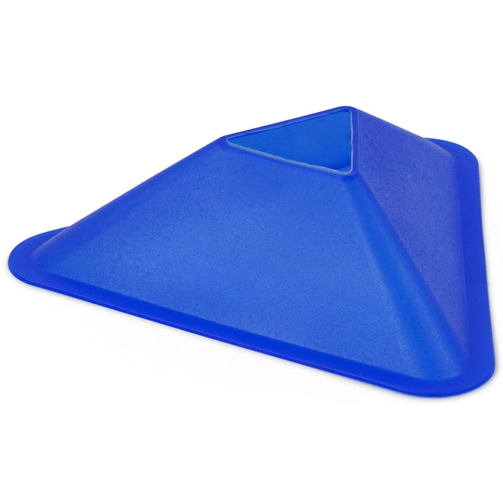 Mavi Üçgen Antrenman Çanağı 1 Adet