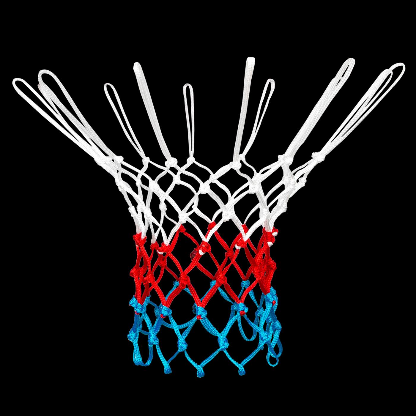 Nodes Basketbol Pota Filesi Beyaz Kırmızı Mavi