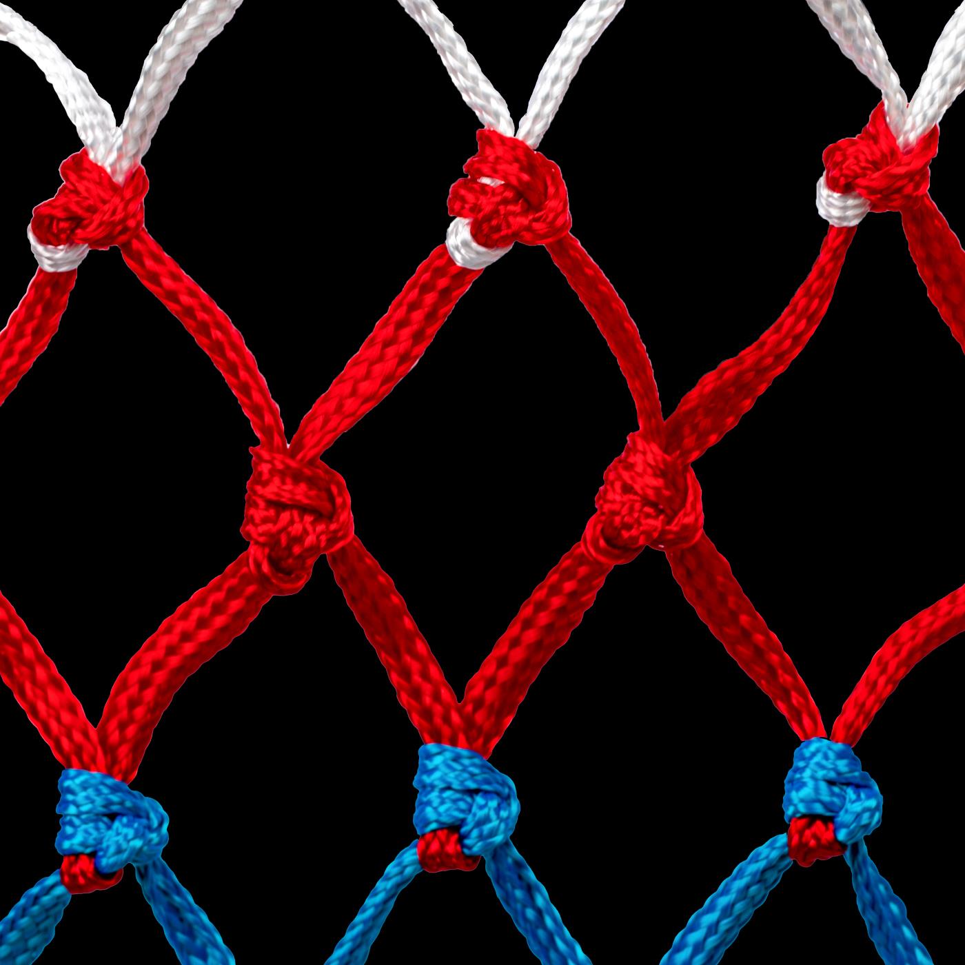 Nodes Basketbol Pota Filesi Beyaz Kırmızı Mavi