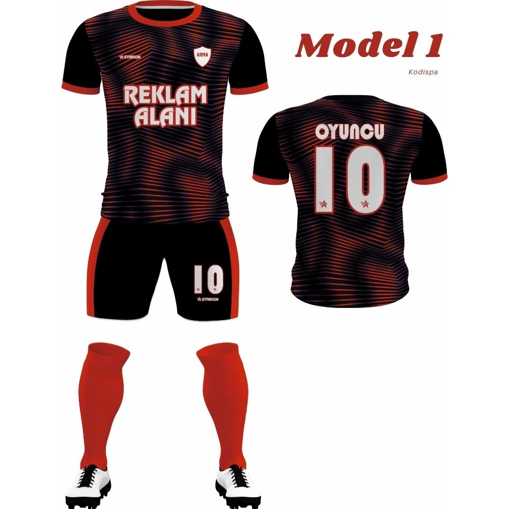 Özel Tasarım Futbol Forma Takımı Model 1