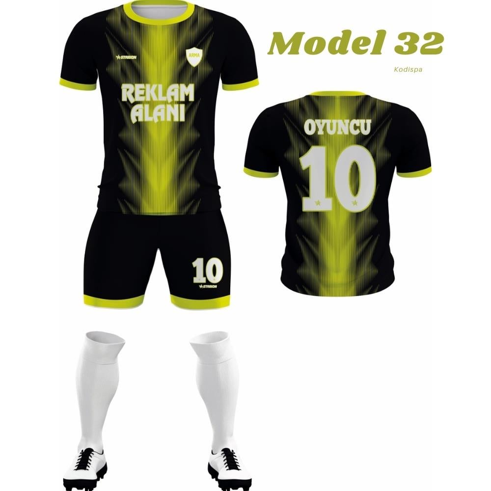 Özel Tasarım Futbol Forma Takımı Model 32
