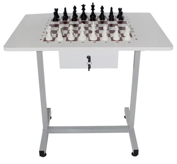 Panda Satranç Tahtaları Satranç Masası Komple Metal Ayaklı 