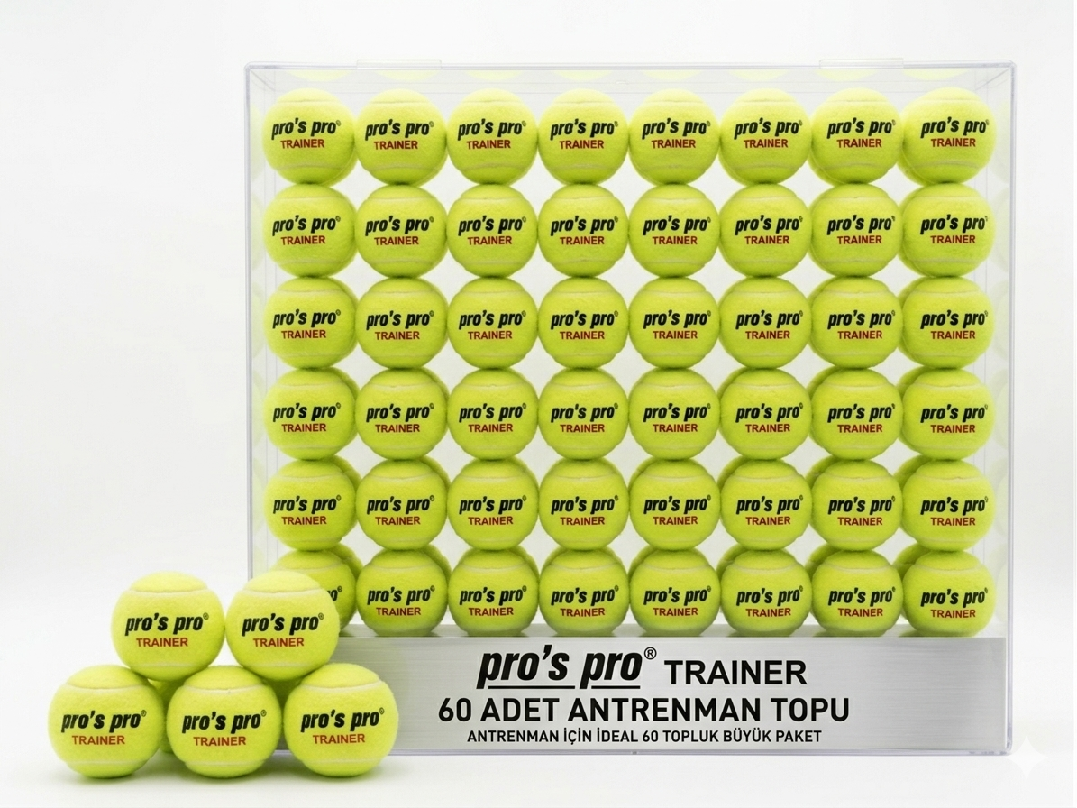 Pros Pro Trainer 60lı Tenis Topu