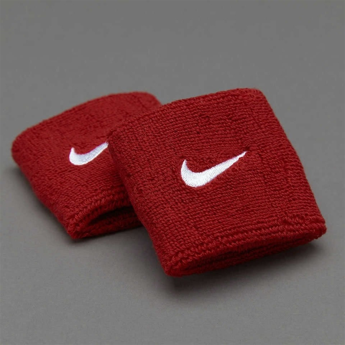 Nike Swoosh Wristbands Havlu El Bilekliği Kırmızı Renk