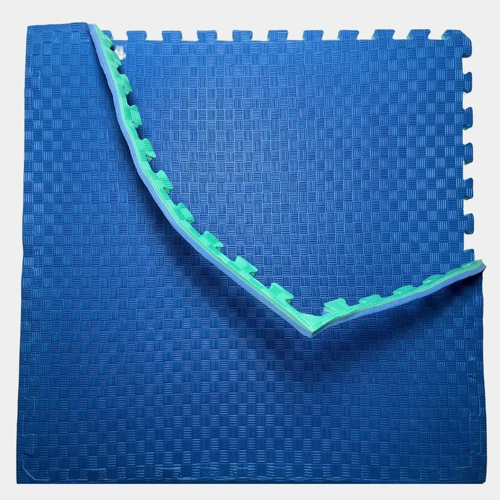 Tatami Mavi Yeşil Çift Renk 100x100 cm 26 mm Kalınlık