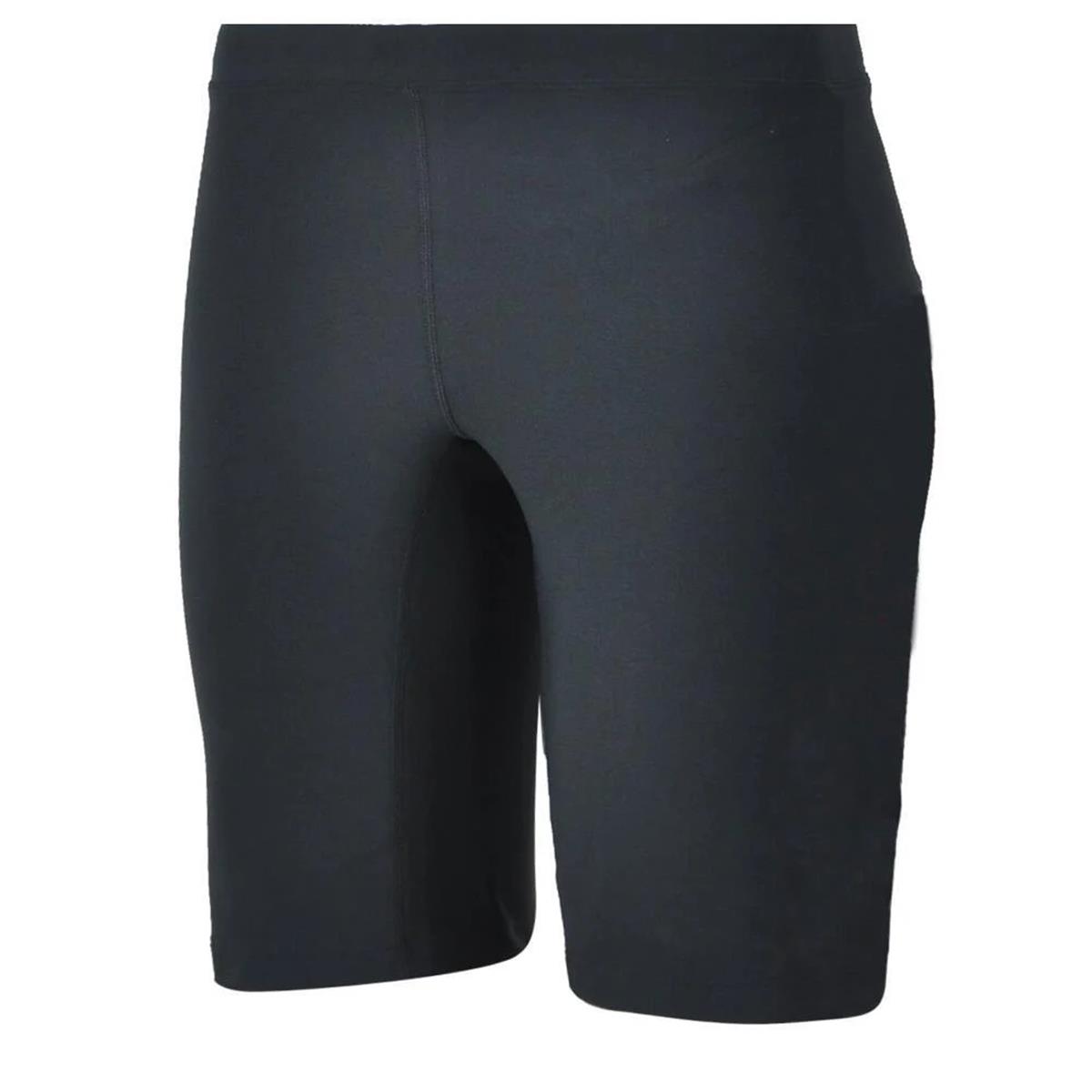 Sporcu Likralı Kısa Tayt Siyah