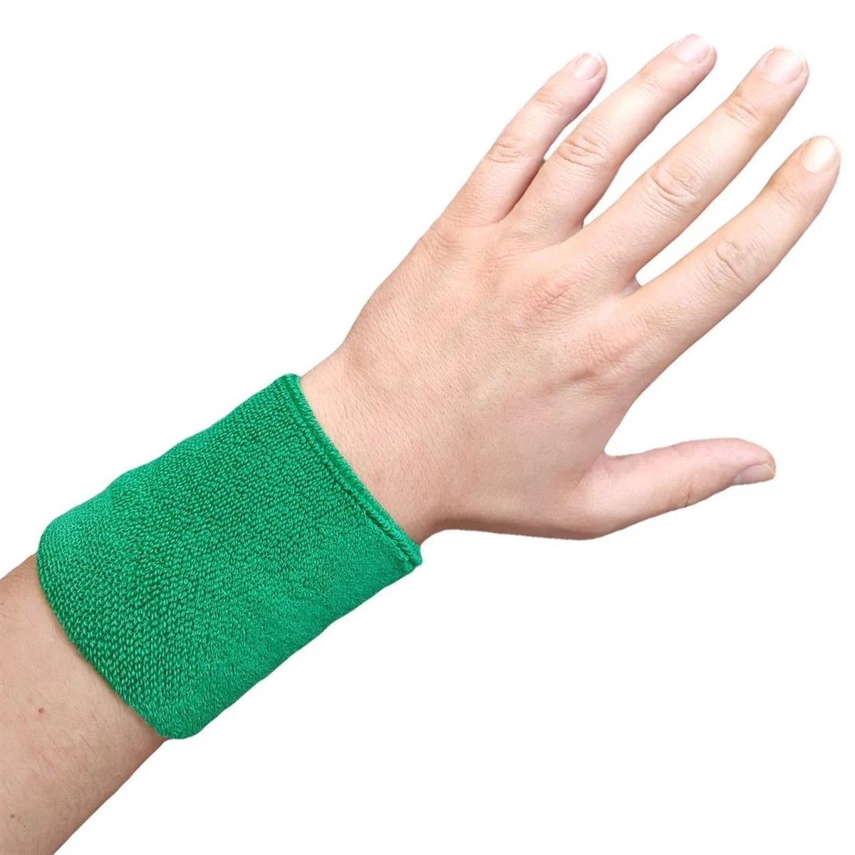 Sporcu Havlu El Bilekliği Ekonomik Bileklik Yeşil