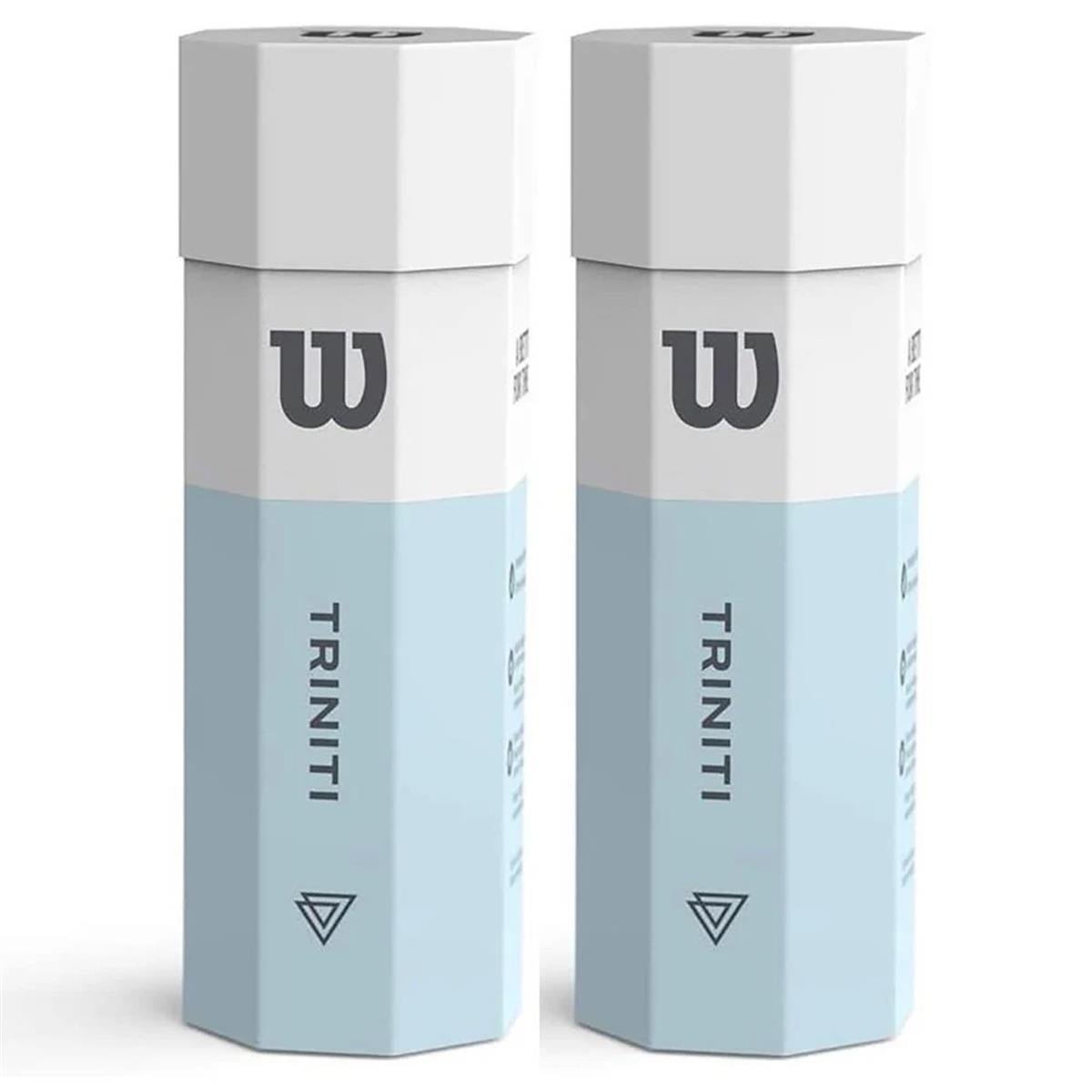 2 Kutu Wilson Triniti 3lü Tenis Topu Karton Ambalajda