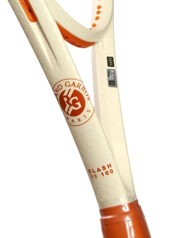 Wilson Clash 100 V3.0 Roland Garros Tenis Raketi 295 Gr.