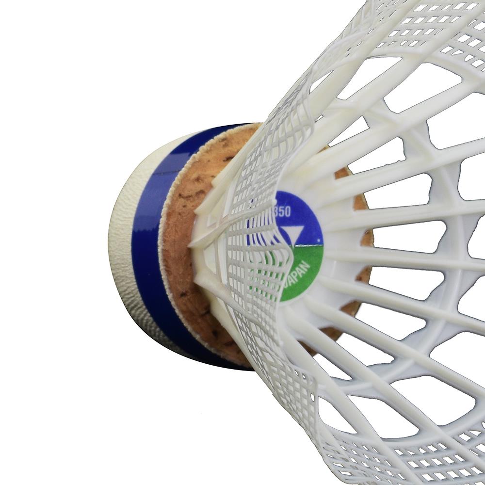 Yonex Mavis 350 6 lı Badminton Topu Beyaz Mavi Band