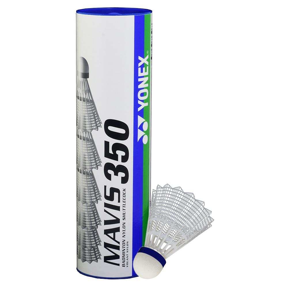 Yonex Mavis 350 6 lı Badminton Topu Beyaz Mavi Band