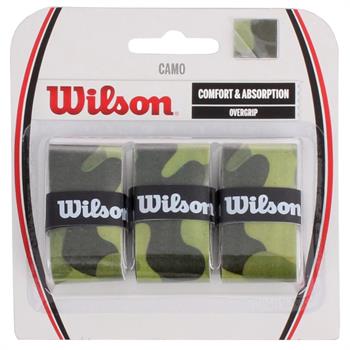 Wilson Camo Comfort Overgrip Raket Gribi Yeşil WRZ470850