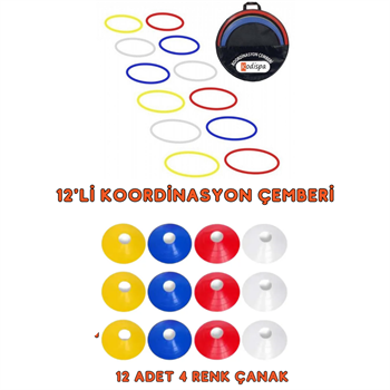 Kodispa 2li Antrenman Seti (Çanak-Çember)