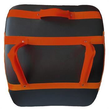 Leon Curved Büyük Boy Darbe Yastığı Kick-Boks Lowkick Pads Kırmızı