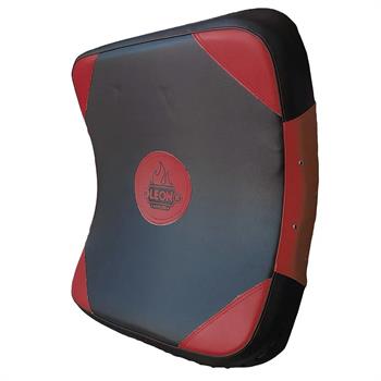 Leon Curved Büyük Boy Darbe Yastığı Kick-Boks Lowkick Pads Kırmızı